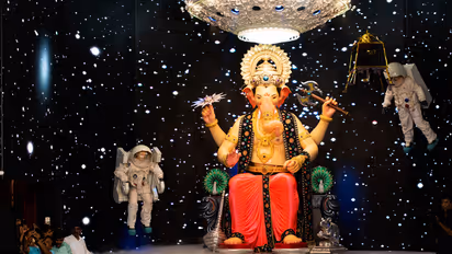 lalbaugcha raja 2023 visarjan live