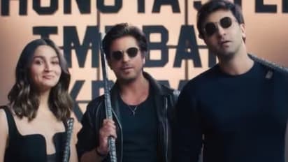 Ranbir Kapoor Alia Bhatt and Shahrukh Khan 