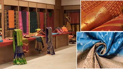 100 vintage Kanchipuram silk