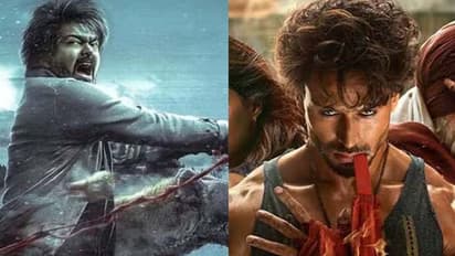 thalapathi vijay leo vs tiger shroff ganapath advance booking report