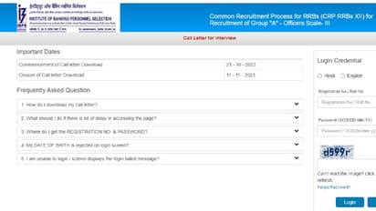 ibps rrb po interview call letters out