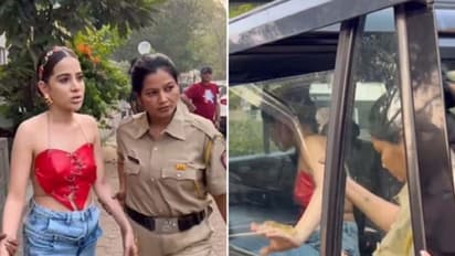 urfi javed arrested by mumbai police