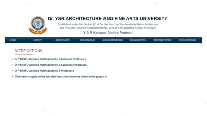 YSRAUF Recruitment 2023