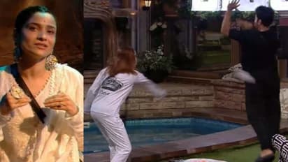 bigg boss 17 latest episode ankita lokhande hits husband vicky Jain with slippers