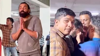 bobby deol gets emotional after animal success watch video