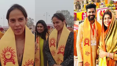 sports personality in ayodhya mandir