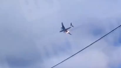 Russian military plane crashed