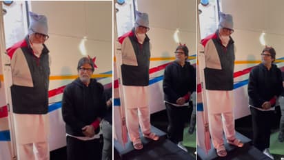 Amitabh Bachchan and Doppelganger Shashikant Pedwal