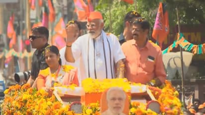 Narendra Modi roadshow in Palakkad