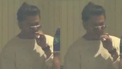 IPL 2024 Shahrukh Khan Smoking
