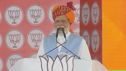 Narendra Modi rally in Rajasthan