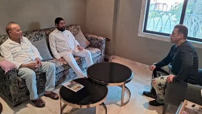 Salman Khan With Maharashtra CM Eknath Shinde