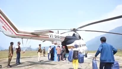 Polling teams along with EVMs and VVPATs