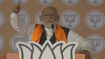 PM Narendra Modi on congress