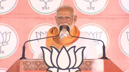 Narendra Modi rally in Mahendragarh 