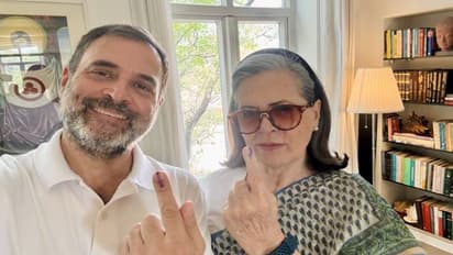 Rahul Gandhi and Soina Gandhi