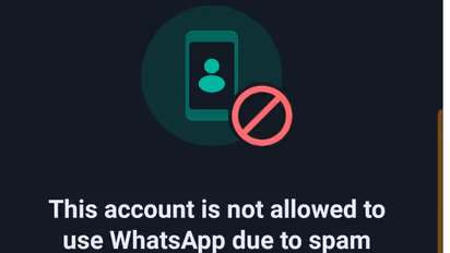 WhatsApp Account Block