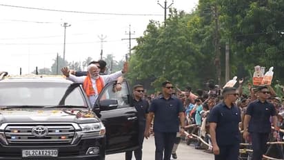 Narendra Modi Road Show in Barasat