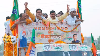 Mohan-Yadav-road-show-in-UP