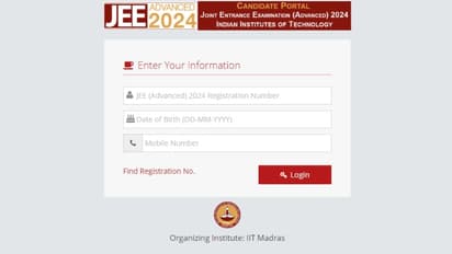 JEE Advanced 2024 candidates response sheet direct link