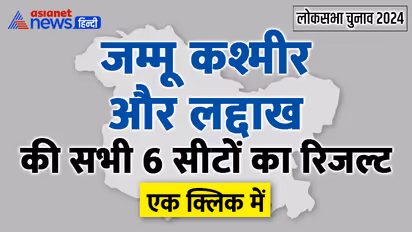 Jammu Kashmir and Ladakh Lok Sabha Election 2024 Result