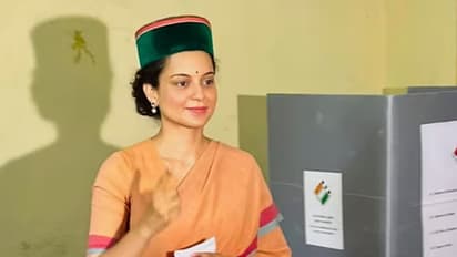 Kangana Ranaut Casted Her Vote