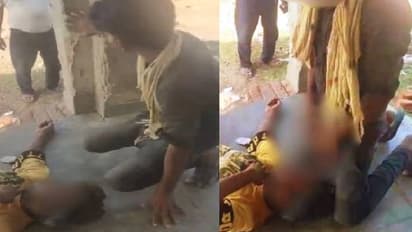 Urination scandal in UP Lucknow