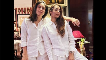  Malaika Arora Party With Kareena Kapoor