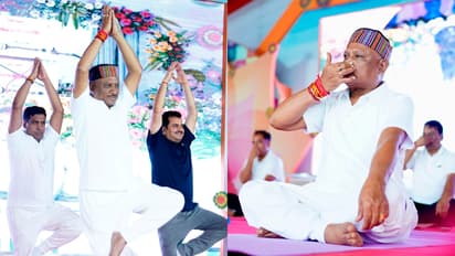 Yoga-Day-2024-celebration-at-Raipur-Science-College