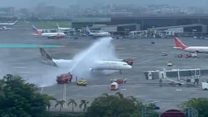 Water Salute for Team India