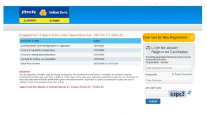 Indian Bank Apprentice Recruitment 2024