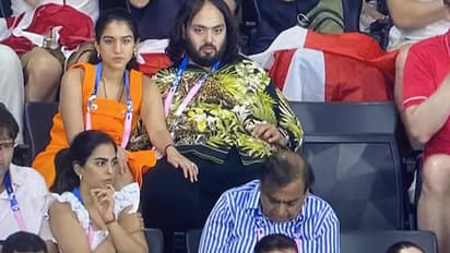 Anant-Ambani-and-Radhika-merchant-spotted-in-Paris-Olympic-2024