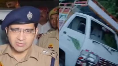 hathras road accident