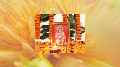 what happens by lighting a four faced lamp in front of hanuman ji