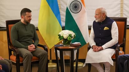 Narendra Modi met Volodymyr Zelenskyy
