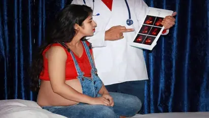 8 KG tumor in the stomach of a woman from Kota, Rajasthan