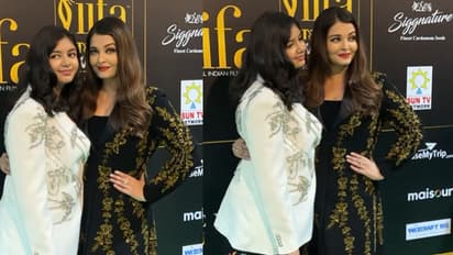 aishwarya rai bachchan with daughter at iifa 2024