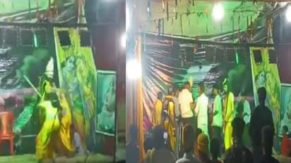 ramleela actors fight