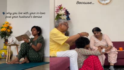 widow chooses inlaws