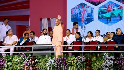 Yogi-Adityanath-attends-swearing-in-ceremony-of-Haryana-Nayab-Singh-Saini-government