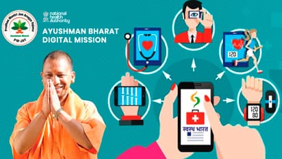 Yogi-Adityanath-government-sets-national-benchmark-in-Ayushman-Bharat-Digital-Mission-initiatives