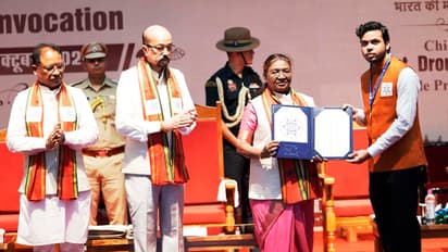 President-Droupadi-Murmu-at-convocation-of-National-Institute-of-Technology-Bhilai