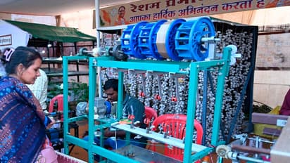 Village-Industries-Development-Department-in-Shilpgram-in-chhattisgarh-foundation-day-Rajyotsav-2024