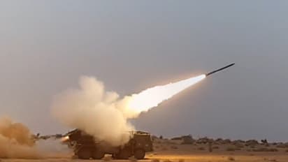 Pinaka multi barrel rocket Launch systems 
