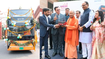 Yogi-Adityanath-government-gives-50-percent-discount-to-women-in-newly-launched-electric-double-decker-bus