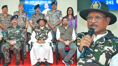 Vishnu-Deo-Sai-at-Bastar-visit-CRPF-Camp