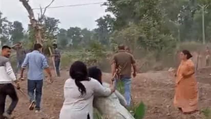 Khargone land dispute attack on women