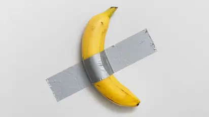banana art auction