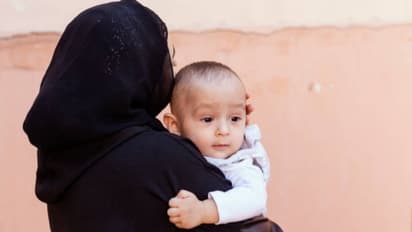 burkanshi woman child