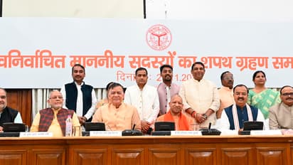 BJP-RLD-members-take-oath-after-winning-uttar-pradesh-by-election-2024